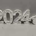 KatchOn, White Light Up 2026 Grad Sign - 8.5 Inch 2026 Light Up Sign Graduation Marquee Letters Class of 2026 Graduation Decorations 2026 Grad Light Up Letters for Graduation Party Supplies