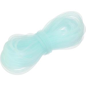 MECCANIXITY 30 Yards Mesh Tube 3/8 Inch Decor Tubing Flex for Wreath, Gift, Decorations Birthday, and Wedding Party,DIY Craft - Old Light Blue