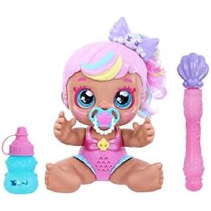 Kindi Kids Electronic 6.5" Doll and 2 Accessories - Poppi Pearl Bubble 'N' Sing