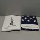 American Flag 3x5 Ft for Outside, Long Lasting, Heavy Duty Nylon, Fade Resistant, High Wind US Outdoor Flags with Embroidered Stars, Sewn Stripes, Brass Grommets