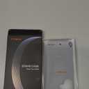 TORRAS Magnetic for iPhone 16 Case with Stand, Built-in Stand Compatible with MagSafe, 3X Military-Grade Protection, Translucent Slim Phone Case for iPhone 16 6.1'', Matte Black