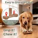 Dog Chew Toy for Aggressive Chewers 3Pack T-Shaped Tough Dog Bone Toys for Small Medium Large Breed to Keep Them Busy (Medium/Large-Under 60LBS, Variety Flavored)