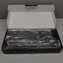 LED Desk Lamp for Home Office, Double Head 24W with Base, Architect Light 5 Lighting Brightness Flexible Gooseneck Table Reading Study, Black