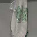 Pro Goleem Small Woven Easter Basket with Gift Bags and Ribbons Durable Burr Baskets for Gifts Empty Small Rope Basket for Storage 12"X 8" X 5" Baby Toy Baskets with Handles, White