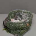 Faux Cedar Christmas Garland with Red Berries & Pine Cones  Full Faux Winter Greenery for Holiday Mantel, Staircase, Doorway, Indoor Outdoor Christmas Dcor (6FT-Lush Cedar)