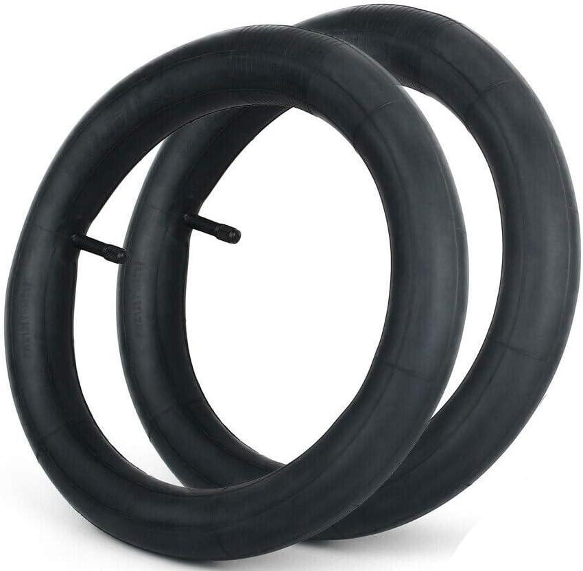 2 Pack 12 inch/12.5 inch Bicycle Tube, 12 1/2x1.75-2 1/4 Tire Tube, 32 mm Schrader Valves, Compatible with 12 1/2 x 1.90,12 x 2.00/2.10 Bike Tire, Heavy Duty Cycle Tyre Inner Tube Replacement