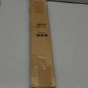 White Curtain Rods 48 to 84 Inches(4-7 Feet),5/8 inch Splicing Drapery Rods,Small Curtain Rods Set,Size: 36''-88'', White