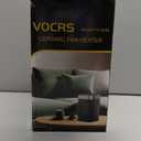 Small Portable Space Heater for Indoor Use - VOCRS 1500W PTC Electric Heater with Thermostat, Remote Control, 12H Timer, Eco and Fan Mode, Rapid and Safe Heating for Bedroom, Office