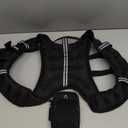 ZELUS Weighted Vest, 12lb Weight Vest with Reflective Stripe for Workout, Strength Training, Running, Fitness, Muscle Building, Weight Loss, Weightlifting (Black)