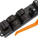 Power Window Switch Fits for Subaru Outback 2005-2009, for Subaru Legacy 2005-2009, Front Left Driver Side Control Door vidrios Master Switch Replaces 83071AG05B