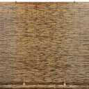 Radiance Cordless Bamboo Blinds - Waterproof Roller Shades for Porch, Patio & Interior Windows - Roll-up Bamboo Shades for Inside Mount - Indoor & Outdoor Privacy Screen - Cocoa, 48"W x 72"L, 3370748E (48"W x 72"H)
