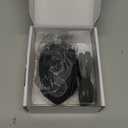 UHURU Wireless Gaming Mouse Up to 12000 DPI, Rechargeable USB-C Wireless Mouse with 7 Buttons 7 Dynamic LED Color Ergonomic Programmable MMO RPG for PC Laptop, Compatible with Windows Mac