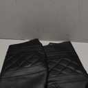 HDBUBALUS Saddlebag Lid Covers Protective Hard Saddlebag Lid Bra Fit For 2014-2025 Harley Touring Road King Electra Glide Ultra Limited FLHTK FLHXS Tri Glide (Black Stitching)