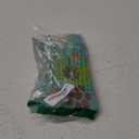 VitalCozy 5 Pcs Cartoon Dog Triangle Pennant Banner Orange Blue Purple Green Pet Paw Paper Flag for Cartoon Adventure Dog Theme Birthday Baby Shower Party Decor