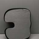 Everlasting Comfort Doctor Recommended Memory Foam Seat Cushion for Office Chairs & Car - Ergonomic Office Desk Accessories - Cushions for Tailbone Pain Relief, Sciatica (Black, Large)