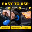 Meguiar's Quik Eraser Kit, Car Scratch Remover for Repairing Surface Blemishes, Car Scratch Repair Kit with ScratchX, Drill-Mounted Pad, and Microfiber Towel, 4 Count