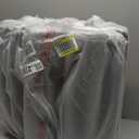 HOMBYS 5-in-1 Recliner Seat Cushion for Elderly+Lumbar Support Pillow + Leg Pad, with Adjustable Half Moon Neck Pillow & Footrest, Foam Filling with Velvet Fabric, Thick & Non-Slip, Grey