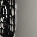 SecosAutoparts Upper Grille Grill W/Sensor Hole Honeycomb Front Compatible with Hyundai Sonata 2020 2021 2022 2023 Replace# 86350-L0700, 86351-L0400