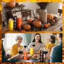 2 x Geetery 3 Pcs Fall Decoration for Home Fall Table Block Sign Thanksgiving Tiered Tray Decor Thanksgiving Wood Table Decor for Autumn Harvest Office Shelf Desk Kitchen Party Supplies (Bright Style)