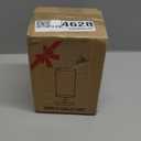 Handmade Rattan Lamp Farmhouse Table Lamp for Bedroom, Rustic Woven Lamps for Night Stands with Warm White LED Bulb, Boho-Inspired Boho Lamp for Living Room Kitchen Nook, 12cm Shade 20cm Height