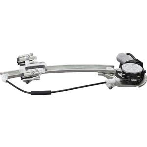 JC Whitney Window Regulator Compatible with 2000-2005 Buick Lesabre with Motor Rear, Passenger Side GM1551106 JB491705