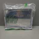 HIEEY Vanity Mirror with Lights, Lighted Makeup Mirror, Three Color Lighting Modes, and 5X Magnification Mirror, Smart Touch Control, 360Rotation (17.4" x 13.5" White,Gift Box)