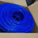 | CAT6 Plenum Cable 1000ft | UTP, 23AWG, 550MHz | DSX-8000 Certified | Most Certified Cable of The Whole Market (Blue)