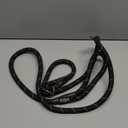 Fida Durable Slip Lead Dog Leash, 6 FT x 1/2" Heavy Duty Dog Loop Leashes, Comfortable Strong Rope Slip Leash for Large Medium Dogs, No Pull Pet Training Lead with Highly Reflective(1/2", Black)