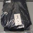 Tebreux Men's Winter Pea Coat Slim Fit Single Breasted Short Wool Jacket Woolen Trench Coat (Black, M)