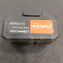 13-Inch String Trimmer Cordless,(2 x 21V 5.0Ah Batteries & Charger), 2 in 1 Trimmer & Edger, Electric Weed Wacker with Auto Rope Spool Feed, 6 Pcs 4M Spool Line for Yard, Garden, Green