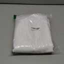 Fitable Faux Linen White Tablecloths 60 x 84 Inch - 2 Pack Textured Table Clothes for Rectangle Tables, Wrinkle-Proof Faux Burlap Table Covers for Dining, Farmhouse, Outdoor Picnic, Camping