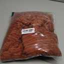 Kevin Textile Set of 2 Fall 24x24 Pillow Covers Striped Textured Velvet Corduroy Decorative Europe Sham Couch Throw Pillow Cushion Cover for Seasonal Autumn, (60x60 cm), Burnt Brick