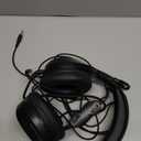 ZIUMIER Gaming Headset with Microphone, Compatible with PS4 PS5 Xbox One PC Laptop, Over-Ear Headphones with LED RGB Light, Noise Canceling Mic, 7.1 Stereo Surround Sound (Black)