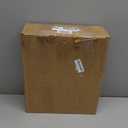 Magnetic Thermal Insulated Door Curtain with Visible Windows, Thicken Polyester Fiberfill & Durable Oxford Fabric, Hands Free Windproof Door Screen for 1 Car Garage Doors 8x7FT, Black