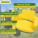 AHADA 3-Piece Tractor Seat Replacement Cushion Set for John Deere Tractor 2010 2510 2520 3010 3020 4000 4010 4020 4030 4230 4320 4430 4520 4620 4630 5010 5020 6030 7020 7520 820 830 600 PN#TY26545