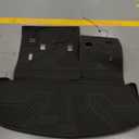 LASFIT Backrest Mat & Cargo Mat for Volkswagen VW Atlas 2018-2026, 2nd Row Bench seat, All Weather TPE Custom Fit Trunk Liners for VW Atlas Accessories Seatback Mats, Black, Easy to Clean