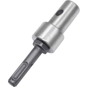 Garden Auger Power Drill Adapter for Corded Cordless Drill, for Connect 4"/ 6" Earth Auger to 1/2-Inch SDS Electric Drill, Garden Earth Drill Ground Thread Keyless Drill Chuck Adapter Garden Auger Power Drill Adapter for Corded Cordless Drill, for Connect 4"/ 6" Earth Auger to 1/2-Inch SDS Electric Drill, Garden Earth Drill Ground Thread Keyless Drill Chuck Adapter