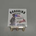 Veterans Gift, July 4th Independence Day Gifts for Dad Men, Memorial Day Gifts for Army Veterans, American Patriotic Veterans Day Desk Decor, Veterans Memorial Decorations, Our Heroes