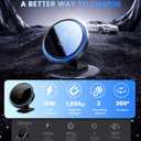 Magnetic Car Mount Charger 15W Magnetic Wireless Car Charger for iPhone 17 Accessories Magnetic Phone Holder for Car 3 in 1 Magnetic Car Mount for iPhone17Pro/16/15/14/13/12 Series Gifts for Men Women