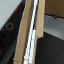 BABELIO 36 Inch Extra Tall Baby Gate with Cat Door, 29-40" Metal Dog Gate, Cat Gate for Stairs, Doorways, Auto Close Safety Gate with Pet Door, Easy Walk Thru, White