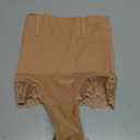 Werena Tummy Control Thong Shapewear for Women High Waisted Body Shaper Panties Shaping Thong Girdle Underwear (Beige, S)
