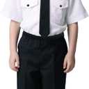 Airline Pilot Costume for Kids Captain Pilot Uniform for Career Day Halloween Dress Up Birthday Gifts (7-8 Years)