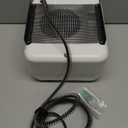 Dog House Heater for Outdoor & Indoor Use - 600W/300W Safe & Efficient Heating for Pet Houses, Chicken Coops, Rabbit Hutches - Wall-Mounted Design with Overheat Protection & Anti-Chew Cord (White)