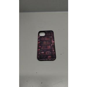 Magnetic Case for iPhone 14 Plus,Compatible with Magsafe,PC Hard Shell & Silicone Inner Bumper,Shockproof Full-Body Cover Slim Design for iPhone 14 Plus Case - Floral Bookish Dark