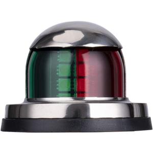 Stainless Steel LED Boat Navigation Lights, Waterproof Marine Navigation Lamp Marine Boat Bow Lights with Red and Green LED for Boat Pontoon Yacht Skeeter, 12V