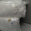 KeaBabies 2-Pack Toddler Pillows 2 Year Old to 5-13x18 Soft Organic Cotton Kids Pillow for Sleeping, Travel, School, Daycare, Nap, Toddler Bed, Machine Washable, Without Pillowcase (Soft White)