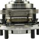 PHILTOP 515204/950006 RWD Front Wheel Bearing Hub Assembly Compatible with 2007-2021 Toyota Tundra RWD, 2008-2022 Toyota Sequoia RWD