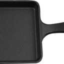 Cast Iron Pre-Seasoned Skillet Square 5"