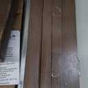 Amazon Basics Solid Wood Saddle-Seat Counter Height Bar Stools for Kitchen Island with Footrest, 24-Inch Height, Walnut, Set of 2