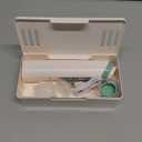 Electric Nasal Aspirator for Baby, Nose Aspirator for Toddlers, Waterproof Baby Nose Sucker, Nose Cleaner with 3 Silicone Tips, Adjustable Suction Level, Music and Light Soothing Function,Green